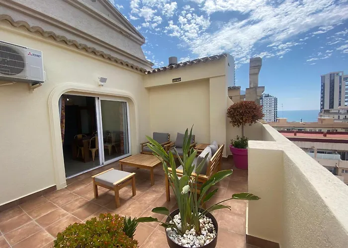 Penthouse With Spacious Surrounding Terrace * Calpe
